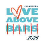 Philadelphia Love Above Bars 2026 - logo